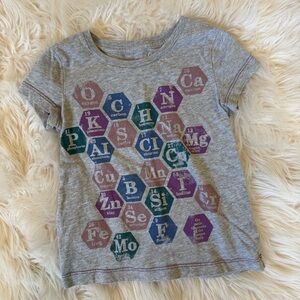 Kids Gray Graphic T-Shirt